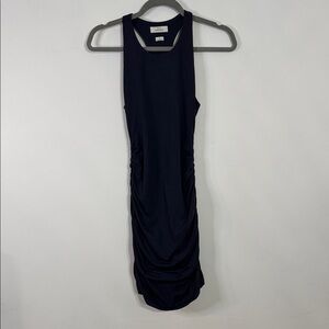 NWOT Babaton Contour Rouched Razorback Dress